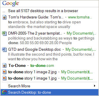 Incremental Search in progress.